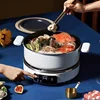 Blue Treasure Lift Hotpot Multi Functional Home Cooking Pot Electric Hotpot Steaming, Frying, Roasting, Stewed 5L 4