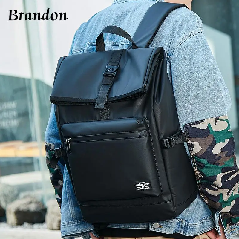 Backpack for men and college students large capacity travel bag casual sports and fashionable computer backpack
