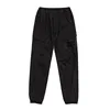 Men's Multi Pockets Cargo Pants Aautumn Winter Thicken Loose Jogger Trousers Washed Casual Pants Male 3