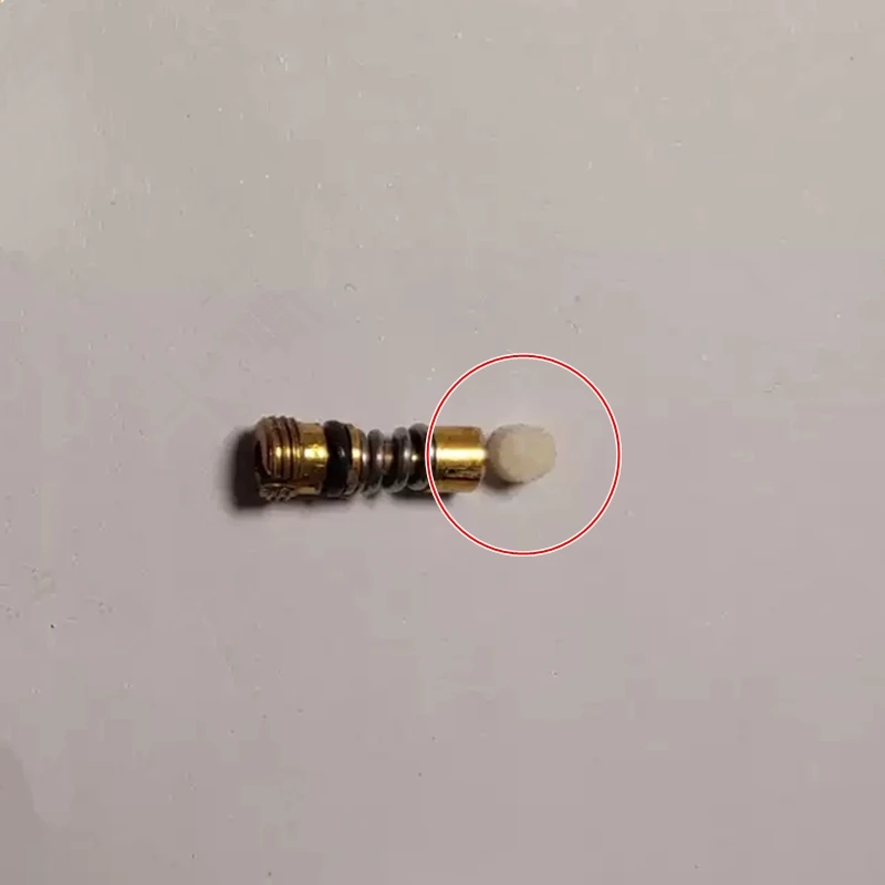 10pcs Adjust Flame Pressure Reduce 3mm White Cotton Pad For Dunhill Lighter Flame Regulator Bottom Valve Repair Replacement Part 3