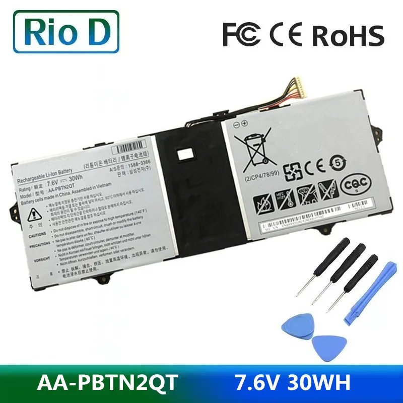 Bateria do Portátil para Notebook Samsung 13.3 Np900x3n K04us K02us K03us K01us Np900x3ni Aa-pbtn2qt 7.6v 30wh