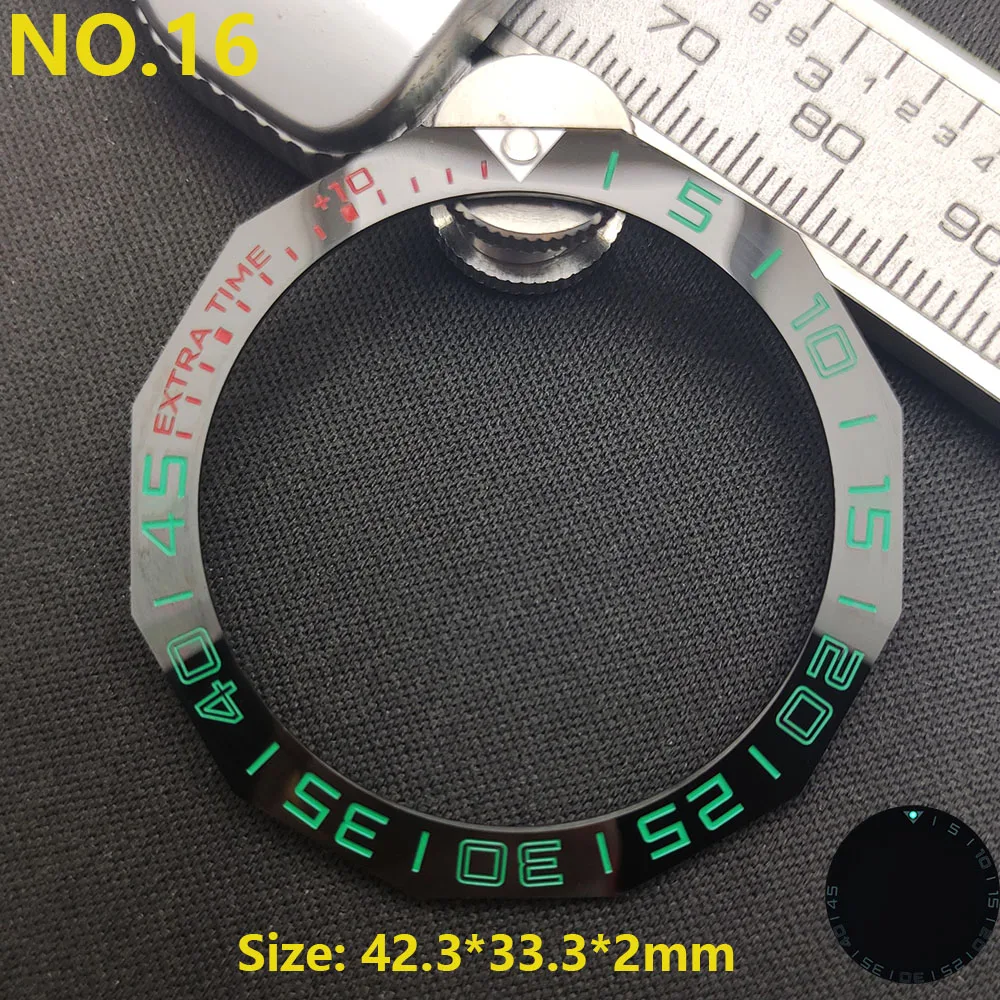 Sloping Luminous Ceramic Bezel Insert Replacement