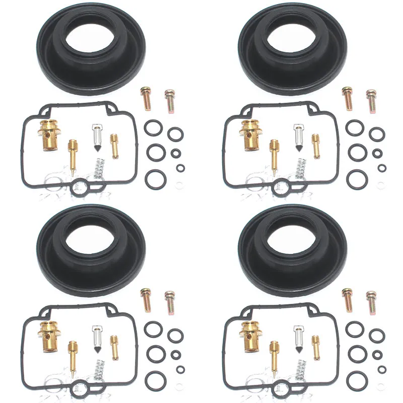 

4 комплекта для GSF1200 bangv75a GSF1200S 1996-2000 GSF1200SA 1997-2000, набор для Ремонта Карбюратора, поршень, вакуумная диафрагма