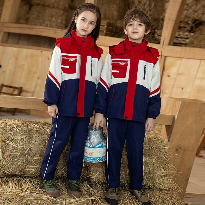 New design of outdoor jacket for school uniforms , british style school clothes for students, teacher uniforms