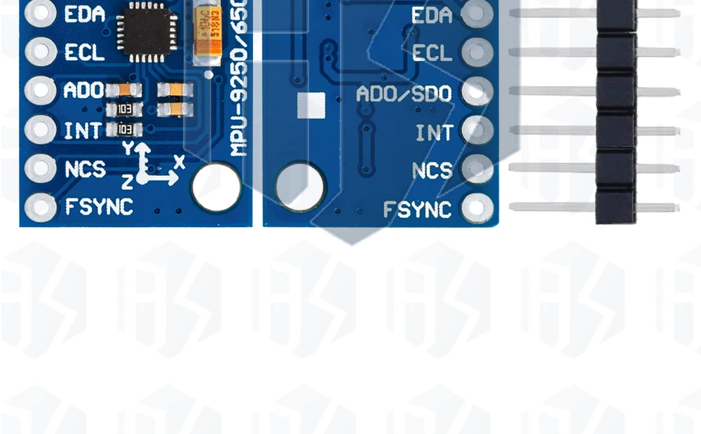 1 ~ 4pcs MPU-GY-9250 9-Achsen-Sensor i2c/spi Kommunikation Thriaxis Gyroskop + dreiachsiger Beschleunigung messer + dreiachsiges Magnetfeld – Detail 10