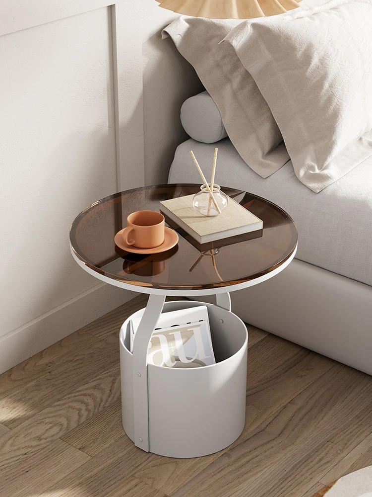 Nordic Mobile Metal Nightstands, Bedside Tables, Storage Cabinet, Living Room, Sofa Side Table, Home Furniture Customized