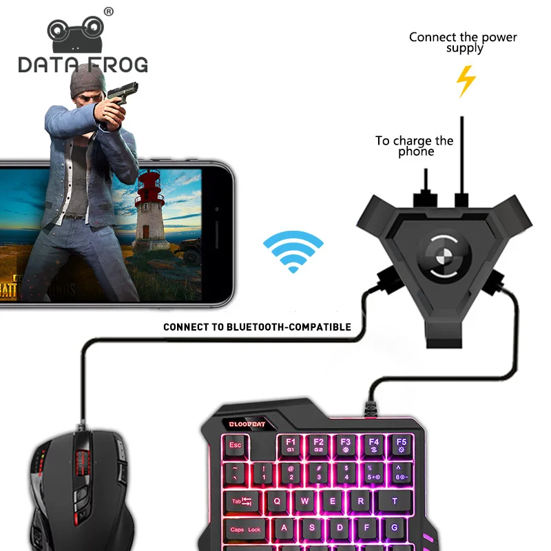 Upgrade P5 for PUBG FPS Gamer COD Mobile Game Controller Bluetooth Keyboard Mouse Converter Android IOS Gamepad Gaming Adapter| | - AliExpress Upgrade P5 for PUBG FPS Gamer COD Mobile Game Controller Bluetooth Keyboard Mouse Converter Android IOS Gamepad Gaming Adapter| | - AliExpress