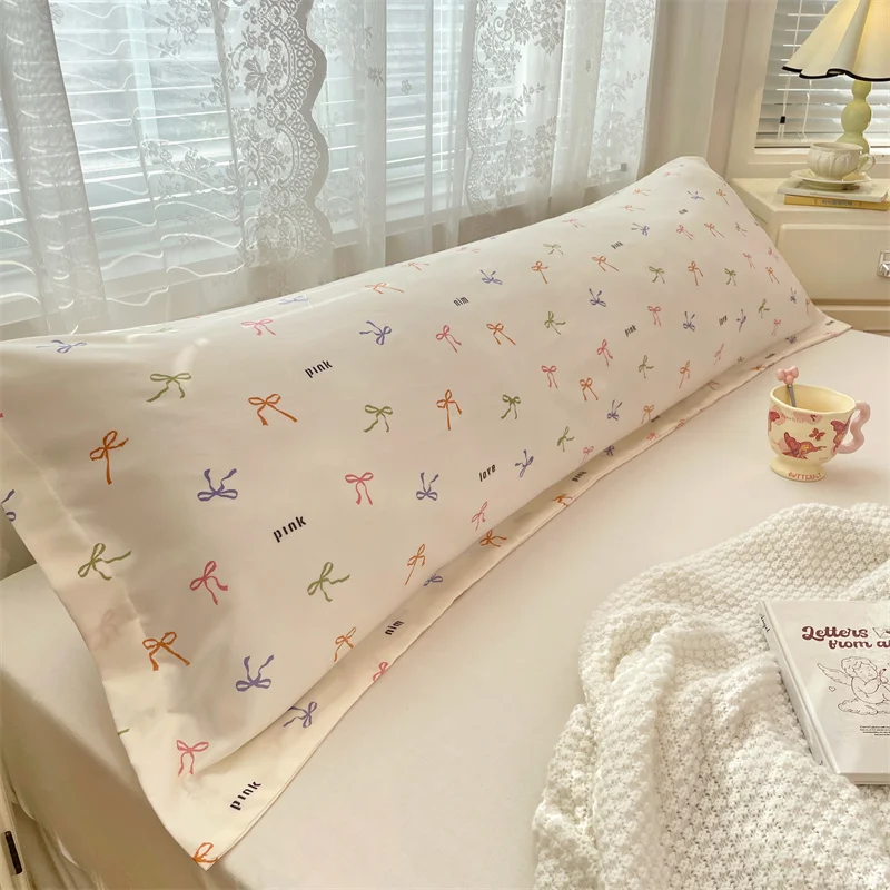 One printed pillowcase, pillow core cover, pillow liner cover, single and double couple cover, 1.2m, 1.5m,1.8m(without core) 4