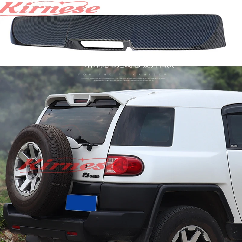 

For Toyota FJ Cruiser ABS Spoiler Modification Fixed Wind Spoiler Appearance Decoration FJ Tail Sports Spoiler Accessories