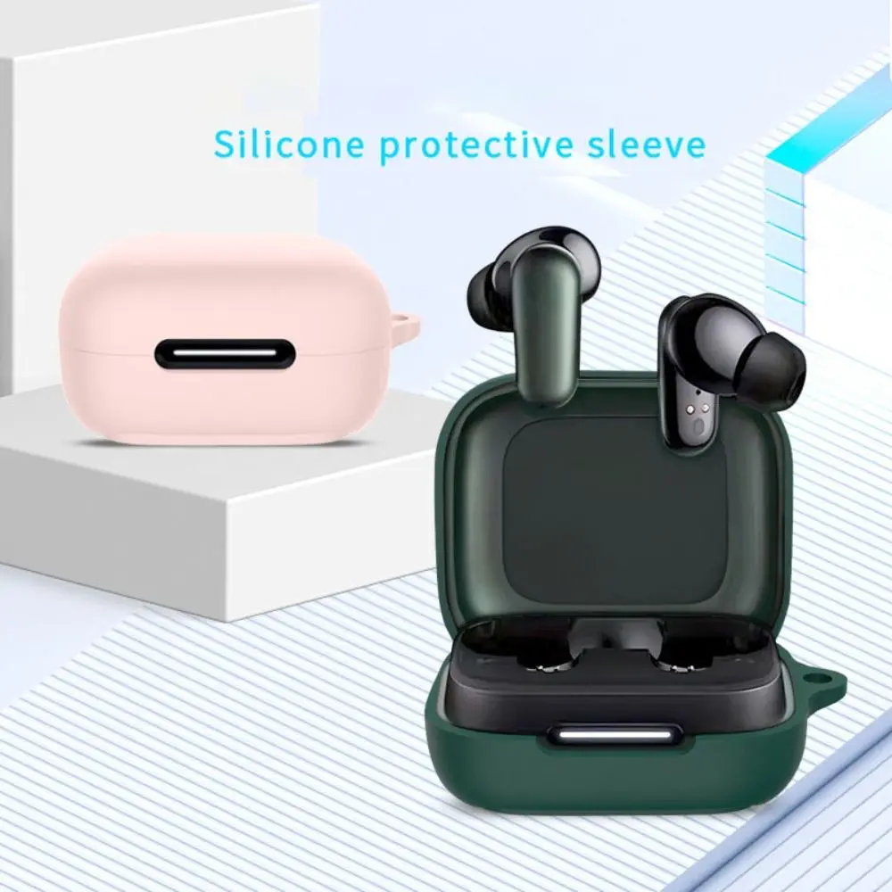Silicone Earphone Case Anti-fingerprint Dustproof Wireless Earphone Accessories Fall Prevention Compact for Anker Soundcore P30i