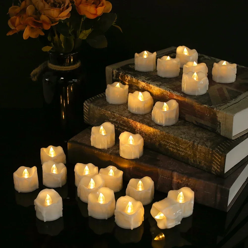 Homemory Candele Coniche Senza Fiamma 24 Cm Con Telecomando E Timer - Fiamma Tremolante Realistica 6 Pezzi