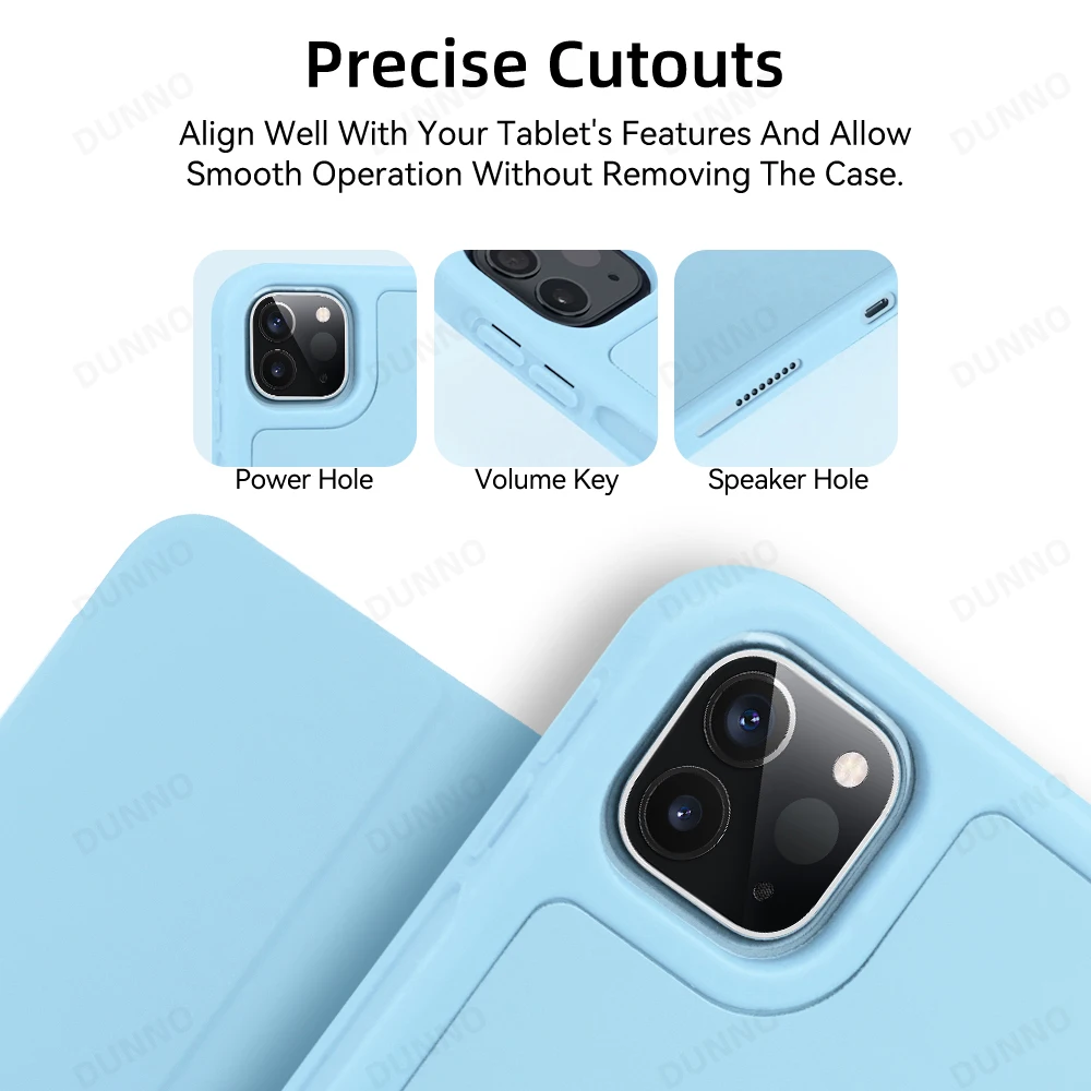 Premium 2025 iPad Air Protective Case with Pencil Holder