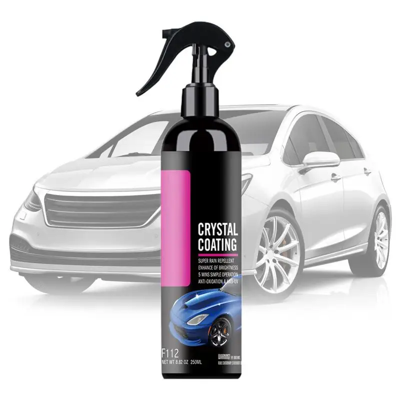 

Ceramic Coating For Cars High Gloss Ceramic Coating For Cars 250ml Spray Paint Care Wax Hydrophobic Scratch Remover Fast-Acting