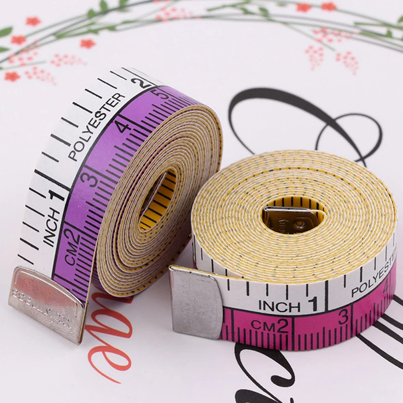 Tape Measure Measuring Tape 60in Soft Sewing Ruler Meter Sewing Tape Measure Body Clothes Ruler Kits