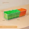 Acrylic Tea Bag Organizer Sinewy 22*8.5*5.5 CM Transparent Kitchen Pantry Cabinet Sort and Organize Storage Shelves Cabinet 4