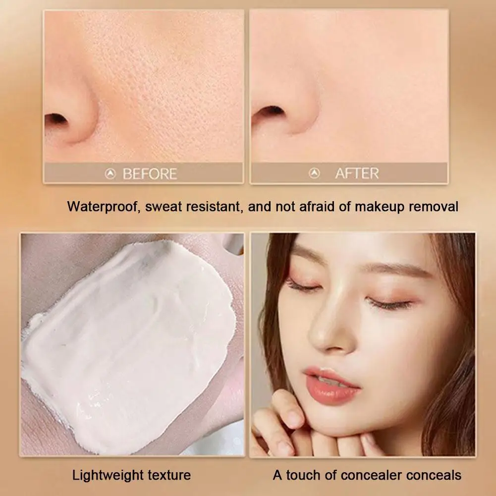 Liquid Foundation Brighten Whitening Cream Muscle Foundation Base Cosmetics Concealer Liquid Concealer Makeup Cosmetics Fac S5Q2