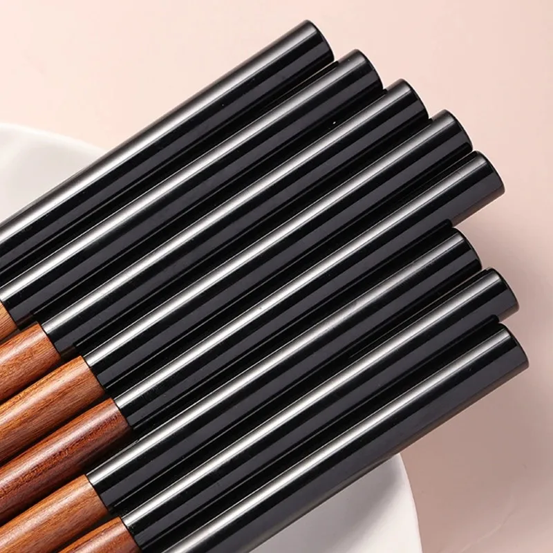 Round Wood Handle Nail Ombre Brush Gel Painting Brush Nail Art For Gel Tip Extension Acrylic Builder Accessory Nail Art Brushes 6