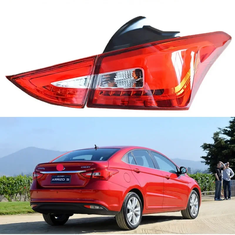 

For Chery Arrizo 5 2016 17 18 19 2020 Car Accessories LED tail light assembly Reverse lights turn signal brake lights taillight