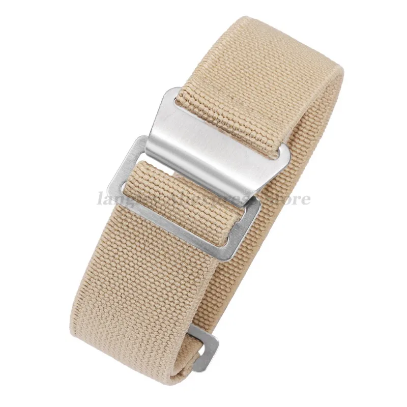 Versatile Parachute Elastic Nylon Watch Strap - Outdoor Sport & Military Style Accessory