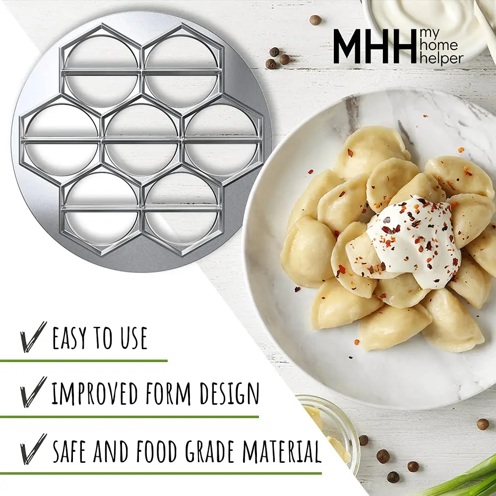 

Diy Dumpling Molds Maker Stainless Steel Lazy People Making Mould Dough Press Jiaozi Pasta Kitchen Tool