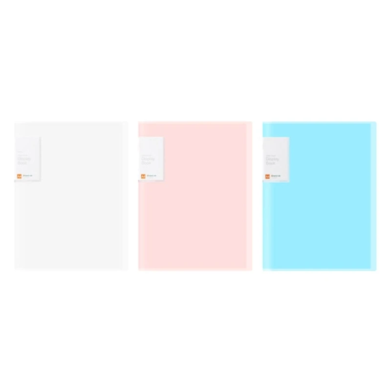 

Office Data Storage Book Storage Folder with 20/40/60/100Pockets Sleeve Keep Your Art Supplies Organize and Tidy