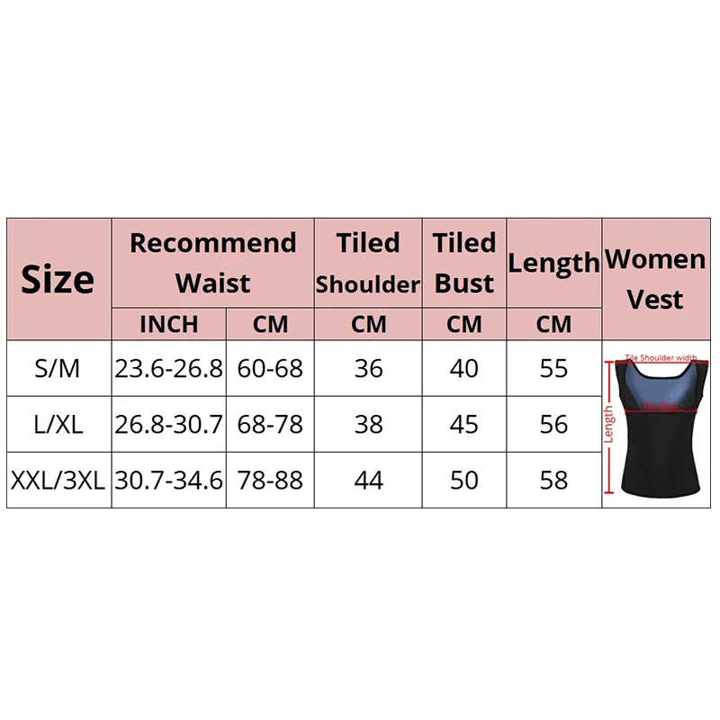 CXZD Women Shapewear Waist Trainer Corset Vest Hot Sauna Tank Tops Thermo Sweat Body Shaper Slimming Underwear Compression Shirt body shaper waist trainer