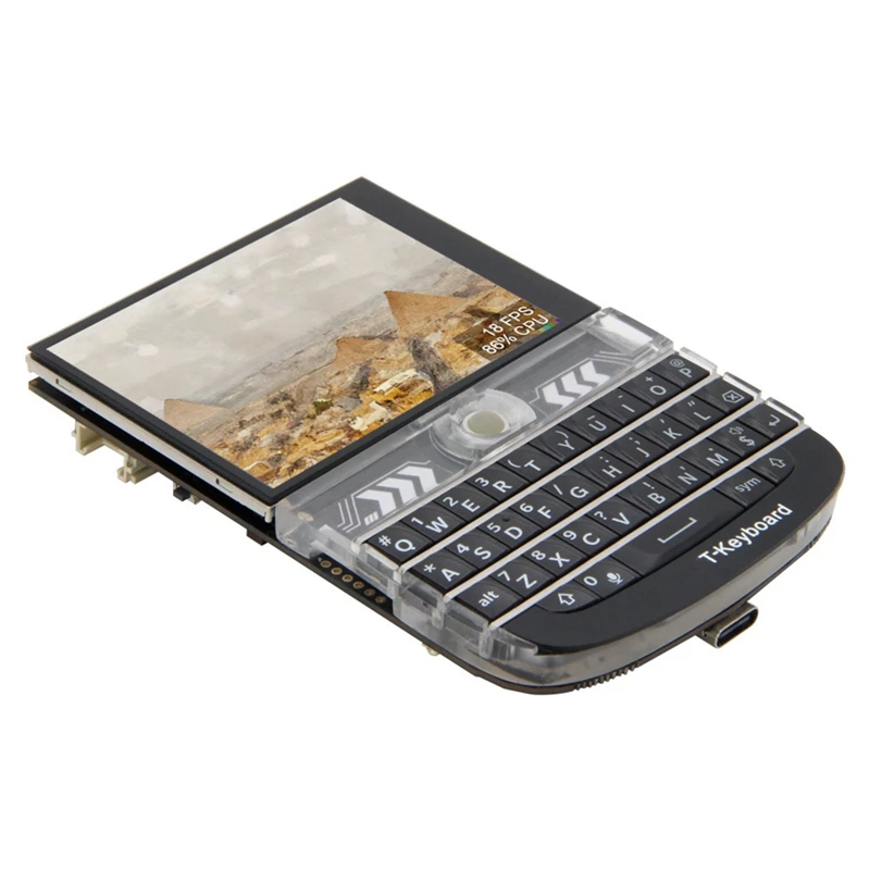 2.8인치 LCD 디스플레이 개발 보드가 포함된 T-Deck ESP32-S3 LoRa 모듈, 블랙베리 키보드 호환, 868Mhz-A32R 지원