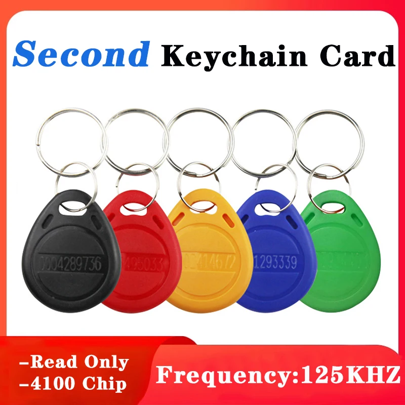 

100 Pcs Read-only RFID Tag 125KHz Inductive RFID Card Open Door Remote Control Keyfobs Access Control Smart Card