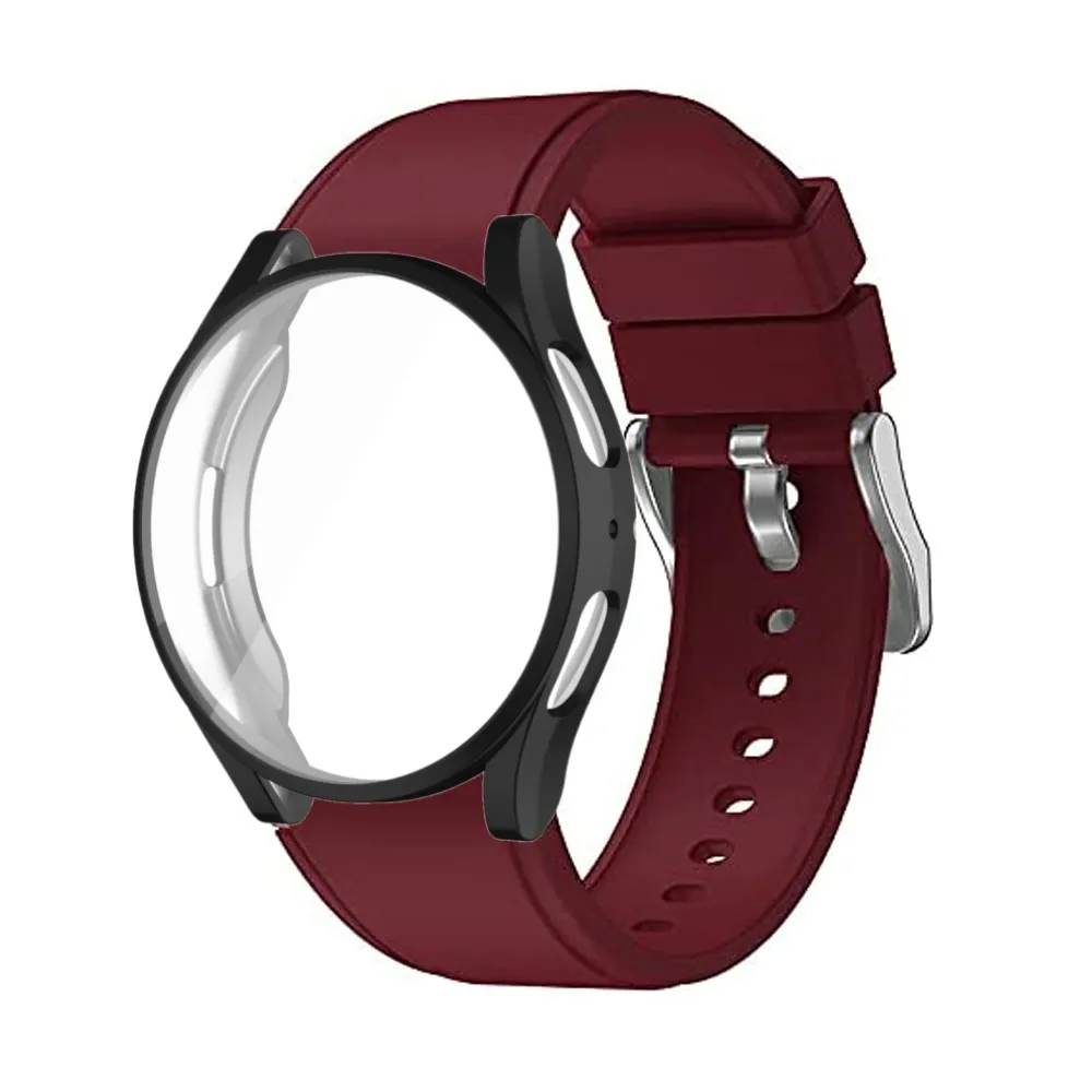 Premium Strap and Protective TPU Case with Bracelet - Soft and Durable Cover