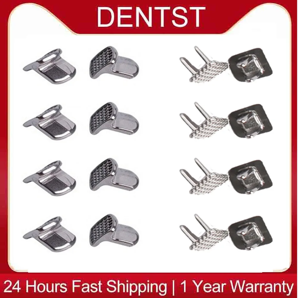 10 Pz Dentale Ortodontico Monoblocco Morso Rampa Morso Turbos Bite Opener Stopper Single Wing Builder Bondable Cerniera Lingua Tamer