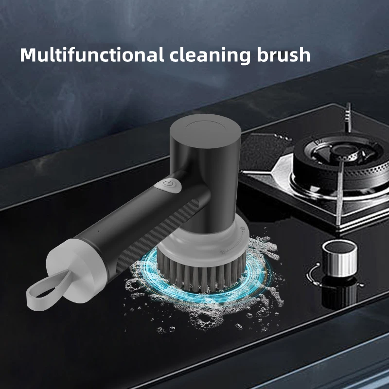 1 Set Convenient Multifunctional Dishwasher Pot Scrubber Electric Dish Brush  1200mA Cleaning Brush Detachable Daily Use - AliExpress