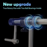 Sturdy Base Premium Aluminum Adjustable Fly Tying Vise 5