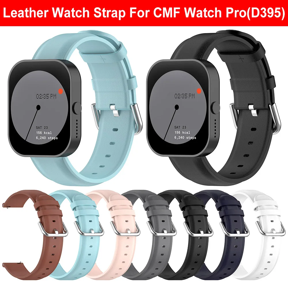 

Ремешок кожаный для наручных часов, сменный спортивный браслет для CMF Watch Pro, 22 мм 20 мм