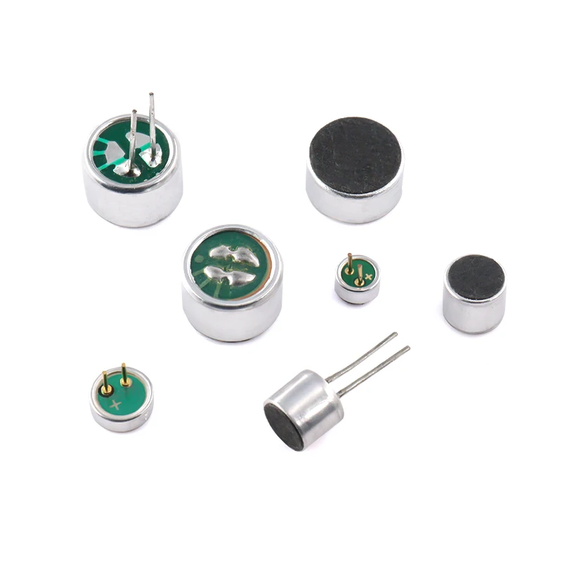 

5PCS 4.5*2.2mm 6*2.2 mm 6*5mm 9*4.5mm 9*5mm 9*7mm Electret Microphone