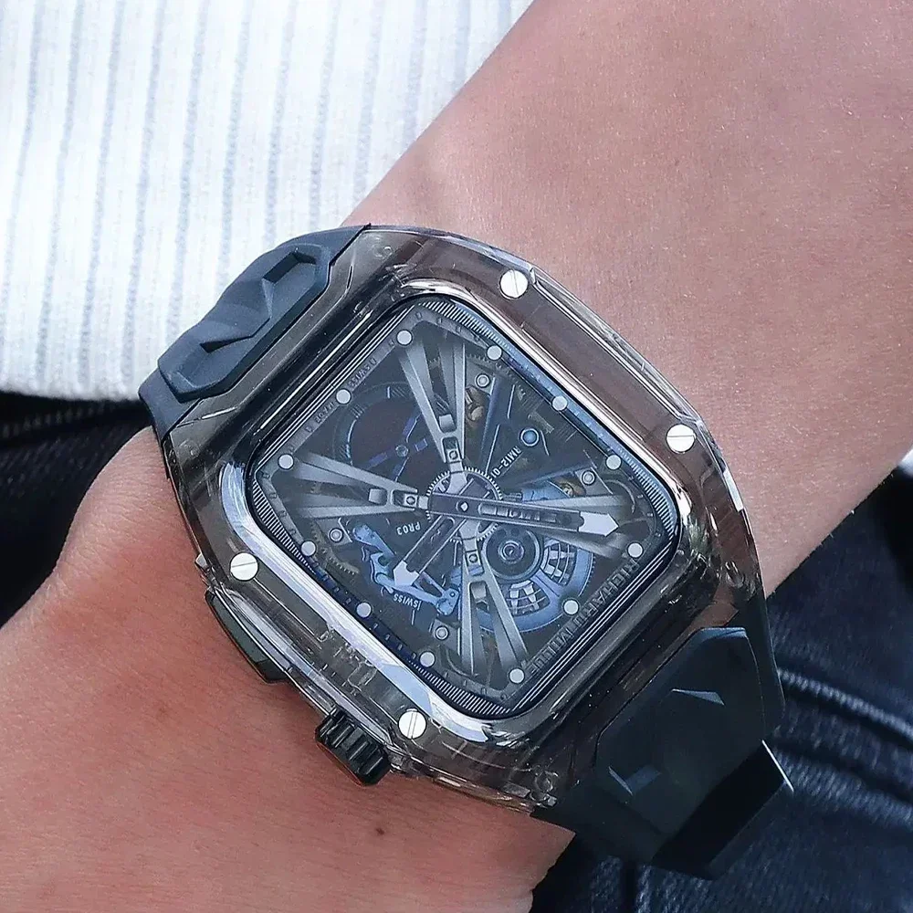 Transparent Modification Kit with Strap and Case