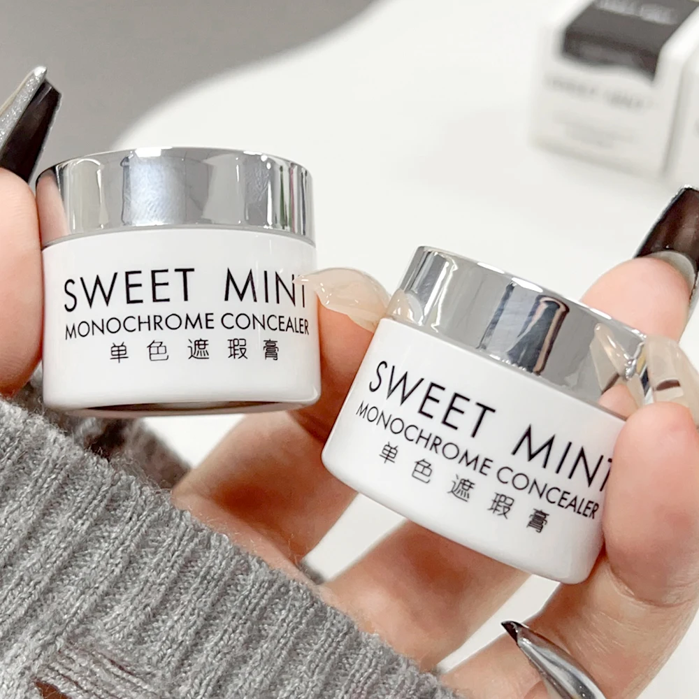 High Coverage Concealer Cream Waterproof Long-lasting Brighten Cover Dark Circles Concealer Multifunction Facial Makeup Cosmetic