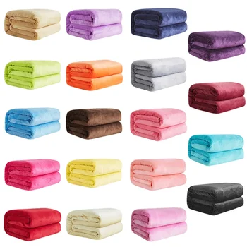 Soft Coral Fleece Blanket 1