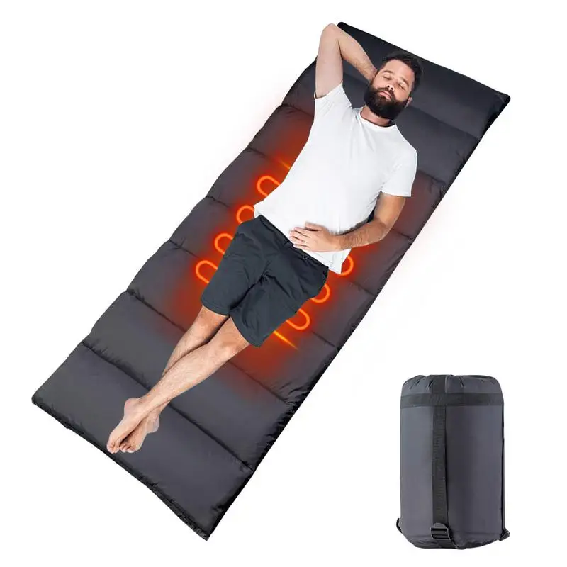 Sleeping Bag Heater For Camping 3 Heating Levels Electric Liner With  Battery Powered Heated Blanket Warm And Cozy Camping - AliExpress