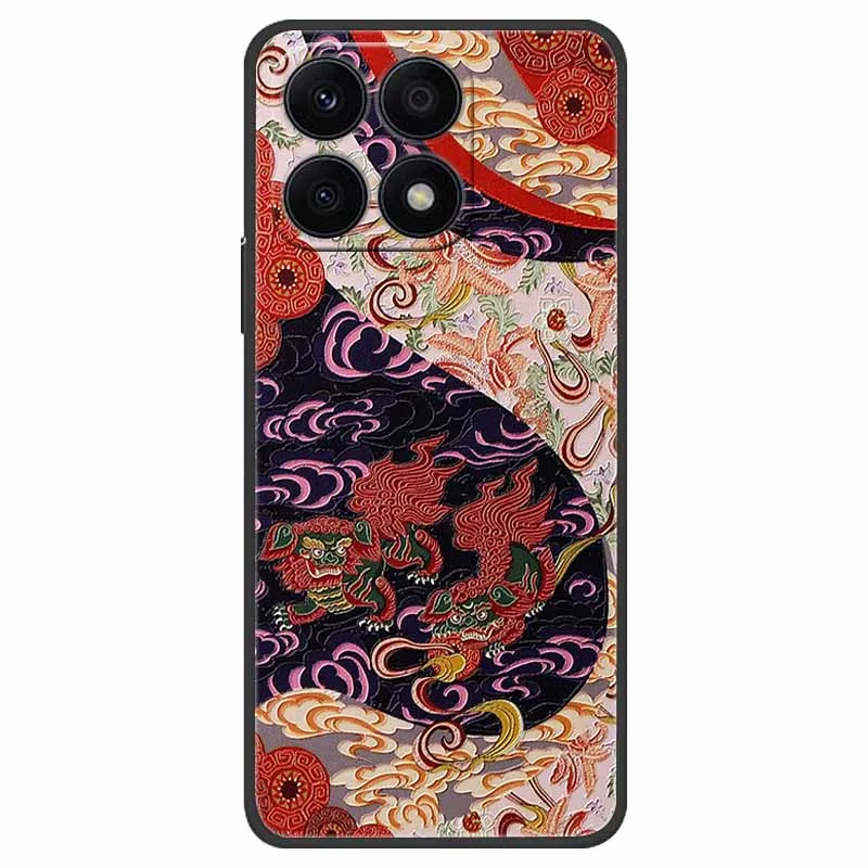 3D Relief Embossed Soft Silicone Phone Case