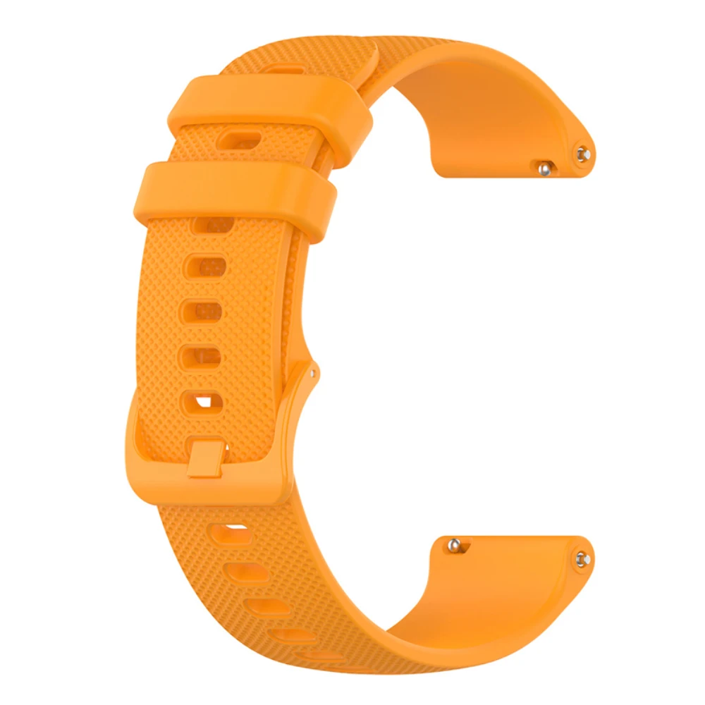 Premium 22mm Silicone Soft Watch Strap - Adjustable Bracelet Correa