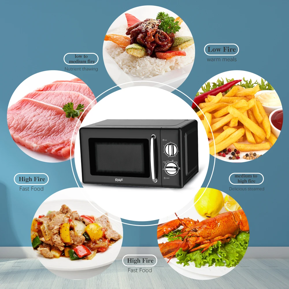 Hot Sell Intelligent Thawing Home Style Auto Cook & Reheat, Defrost, Cooking Functions Electric Smart Microwave Ovens 3