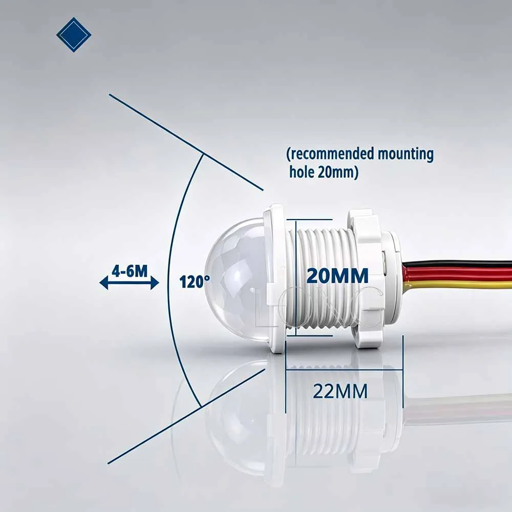 Motion-Activated Infrared Sensor Switch