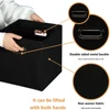 11inch Multi-functional Folding Wardrobe Practical Clothes Storage Basket Fabric Storage Bins Foldable Clothes Drawer Organizer 4