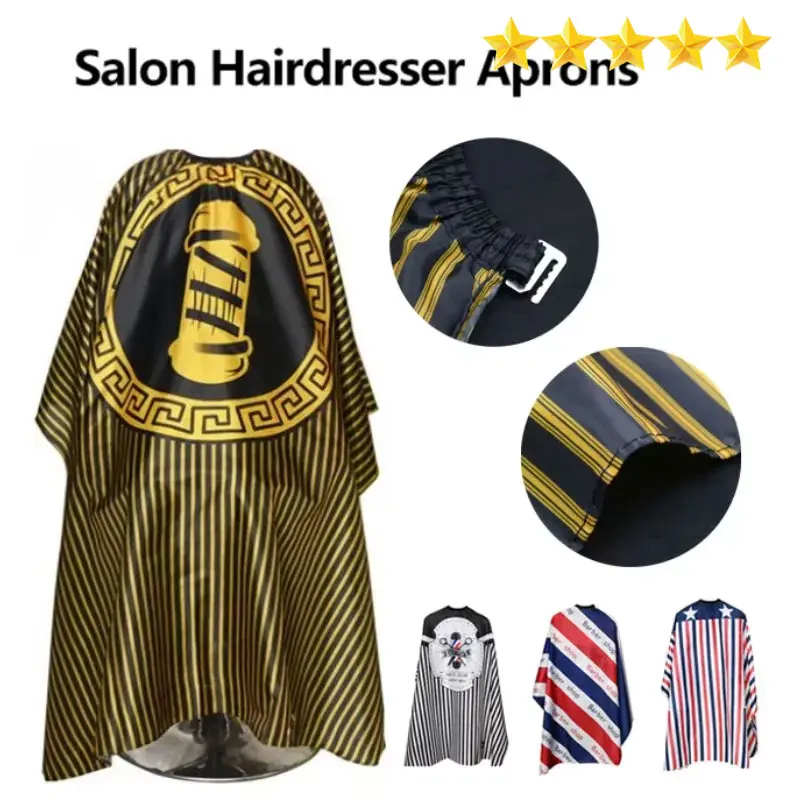 Hairdressing cape haircut cape beauty salon apron hairdressing bibs Hairdressing Apron Hair Cutting Cape Gown Salon Barber Hair Cutting Dye Apron Salon Styling Cloth