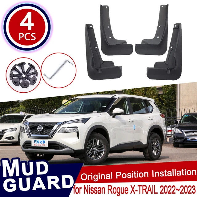 for Nissan Rogue X-TRAIL X TRAIL 2022~2023 T33 Auto Mud Flaps