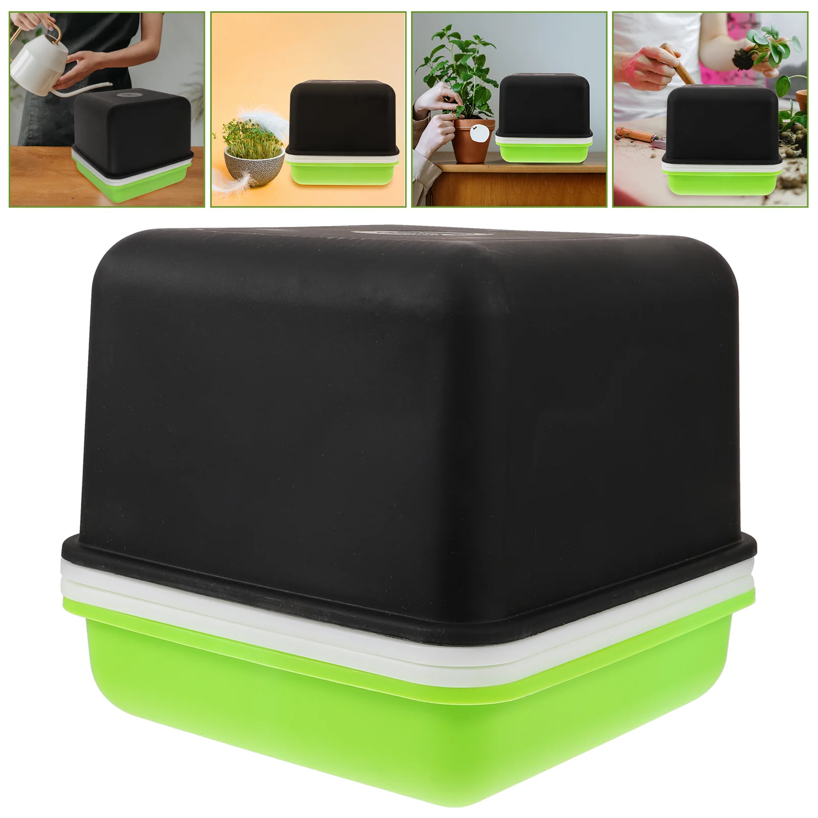 

Practical Plant Germination Case Greenhouse Planting Nursery Pot Growing Box