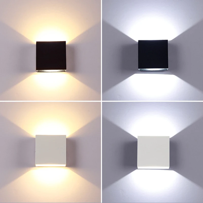 Up-and-Down-LED-Wall-Lamp-6W-12W-Aluminium-Interior-Wall-Light-For ...