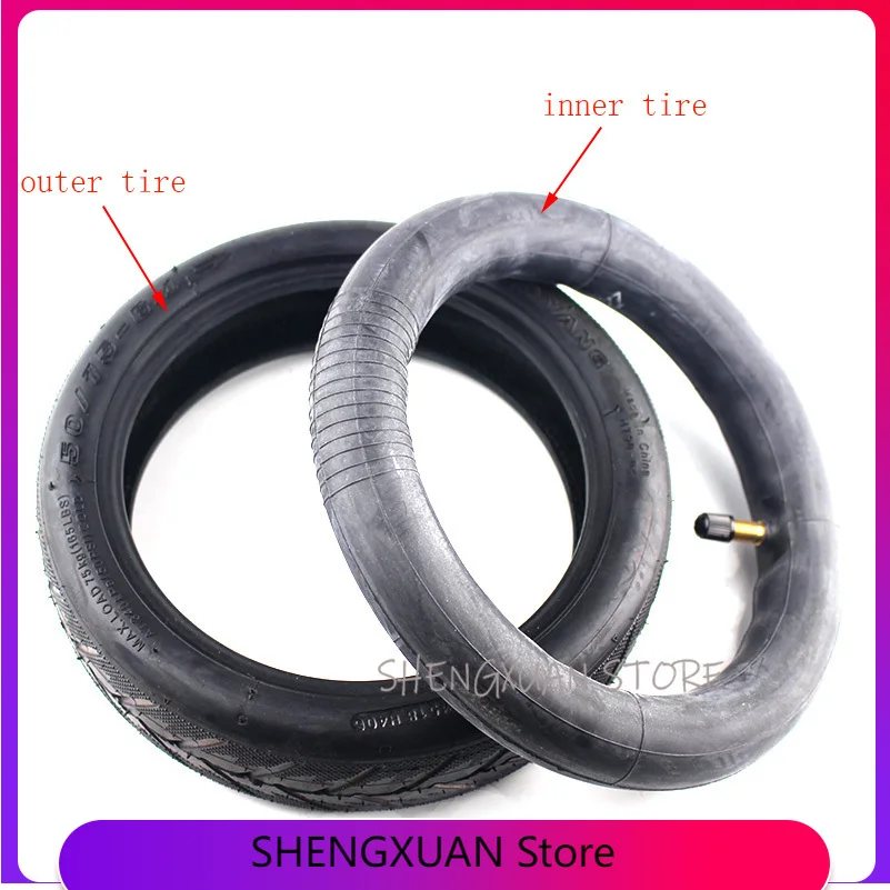 

50/75-6.1 For Xiaomi Mijia M365 Electric Scooter outer Tire Upgraded Inflatable Tyre 8 1/2X2 Tube Replacement Inner Camera