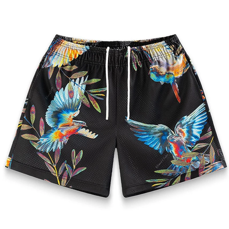 

New Summer Men Shorts Casual Shorts Fitness Exercise Beach Shorts Breathable Mesh Shorts Jogger shorts Men Fashion shorts