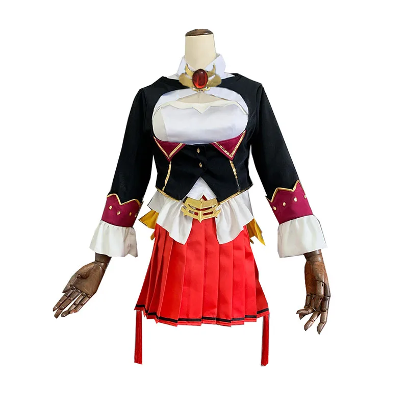

Kiryu Coco Uniform Cosplay Costume with Tail,Custom Size Customize Halloween 001